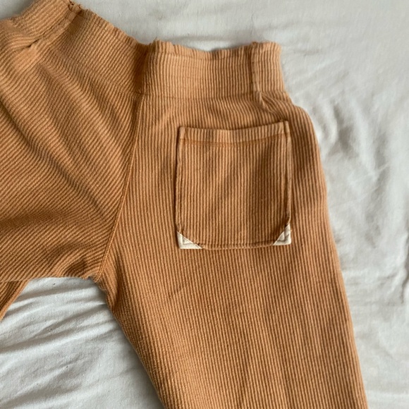FP Movement by Free People corduroy Tan Cropped Pants size small - Picture 5 of 11